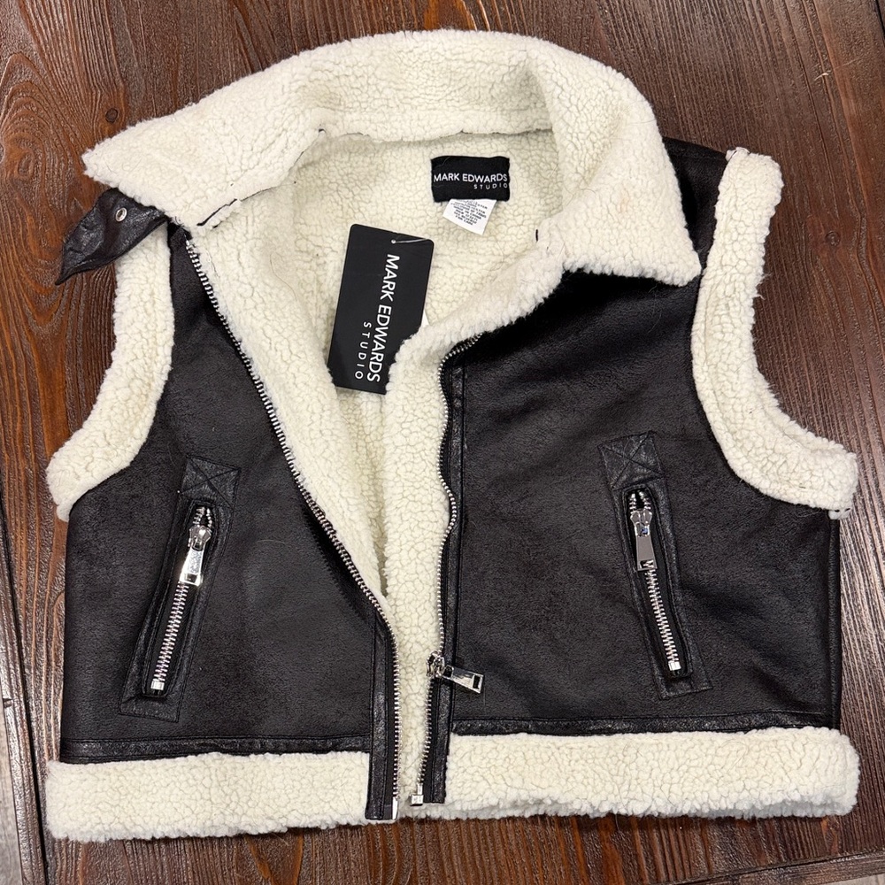 Black and White Vest